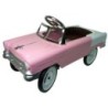 Coche de Pedales Chevy Rosa – Vehículo Infantil Clásico