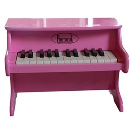 Piano de madera rosa para niños| Pedalino Shop