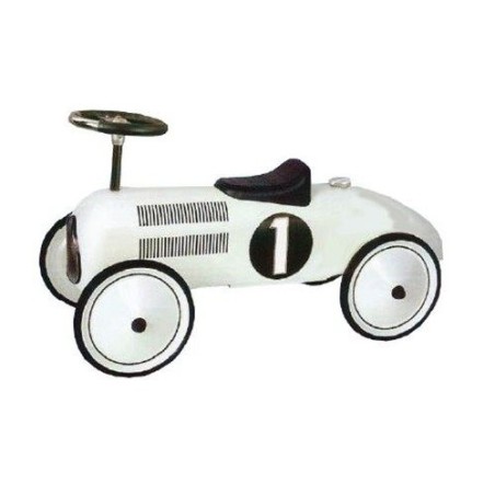 Correpasillos de Época Blanco – Metal con ruedas de goma PedalinoShop Correpasillos de Época Blanco – Metal con ruedas de goma PedalinoShop