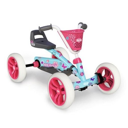 Kart BERG Buzzy Bloom | Coche de Pedales Rosa para Niños 2-5 años