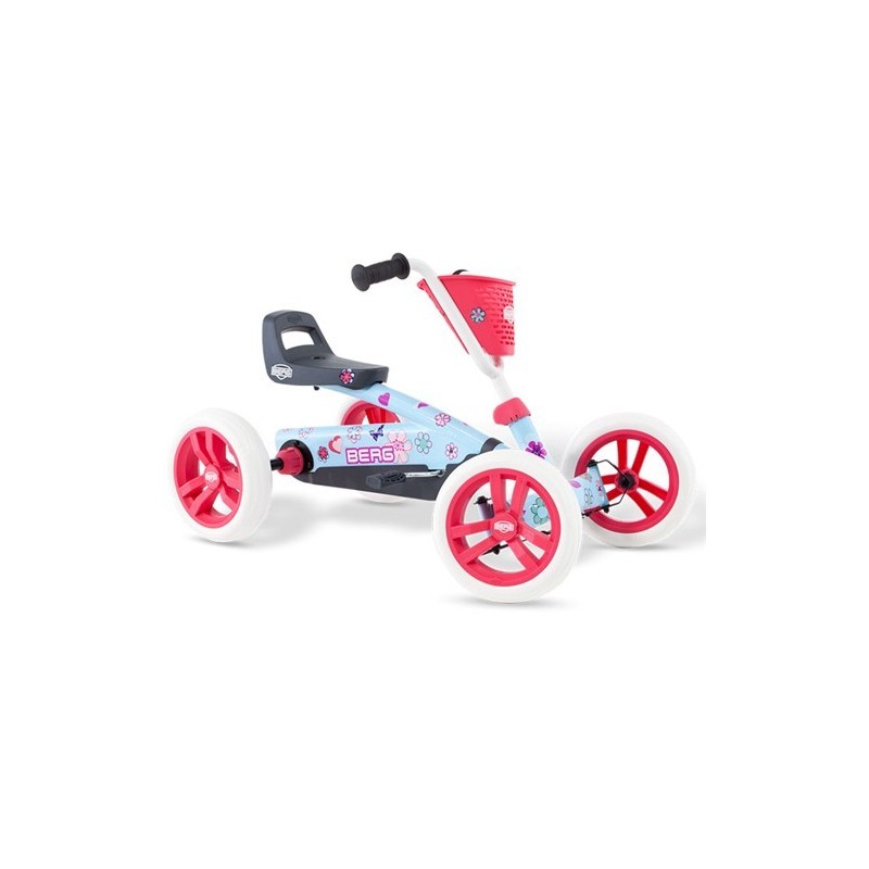 Kart BERG Buzzy Bloom | Coche de Pedales Rosa para Niños 2-5 años