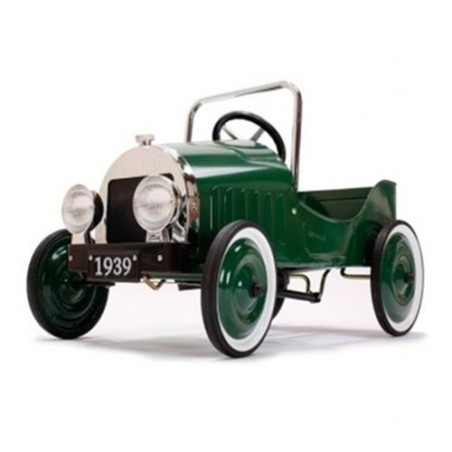 Coche de Pedales Clásico Verde – Vehículo Infantil Retro Coche de Pedales Clásico Verde – Vehículo Infantil Retro