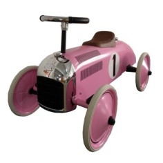 Correpasillos de Época Rosa DELUXE. Metal con ruedas de goma