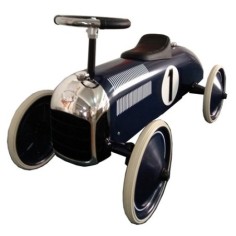 Correpasillos de Época Azul Deluxe – Metal con ruedas de goma