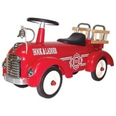 Correpasillos de Bomberos – Metal y ruedas de goma | Pedalino Shop
