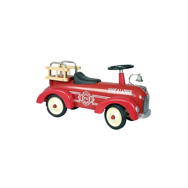 Correpasillos de Bomberos – Metal y ruedas de goma | Pedalino Shop
