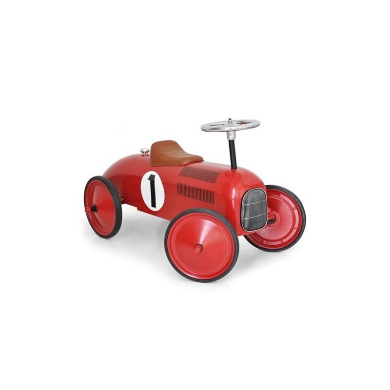 Correpasillos de Época Rojo – Vehículo Infantil Retro