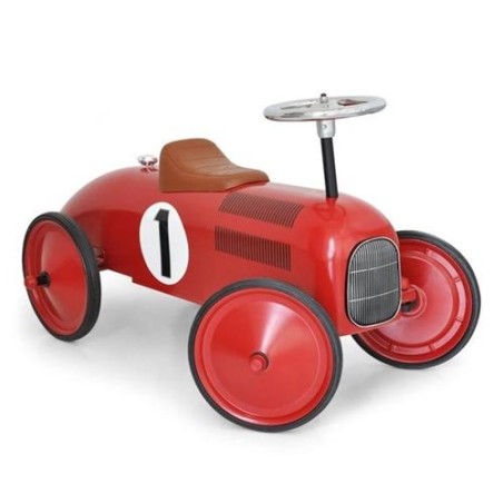 Correpasillos de Época Rojo – Vehículo Infantil Retro