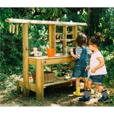 Cocinita de Madera Exterior para Niños | Pedalinoshop