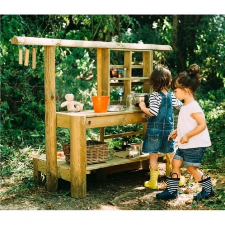 Cocinita de Madera Exterior para Niños | Pedalinoshop Cocinita de Madera Exterior para Niños | Pedalinoshop