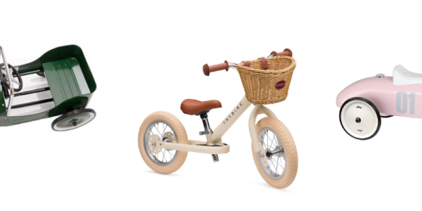 De paseo con estilo: los vehículos infantiles más bonitos