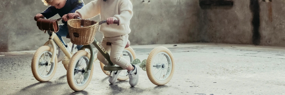 Bicicletas sin pedales: el equilibrio para crecer libres